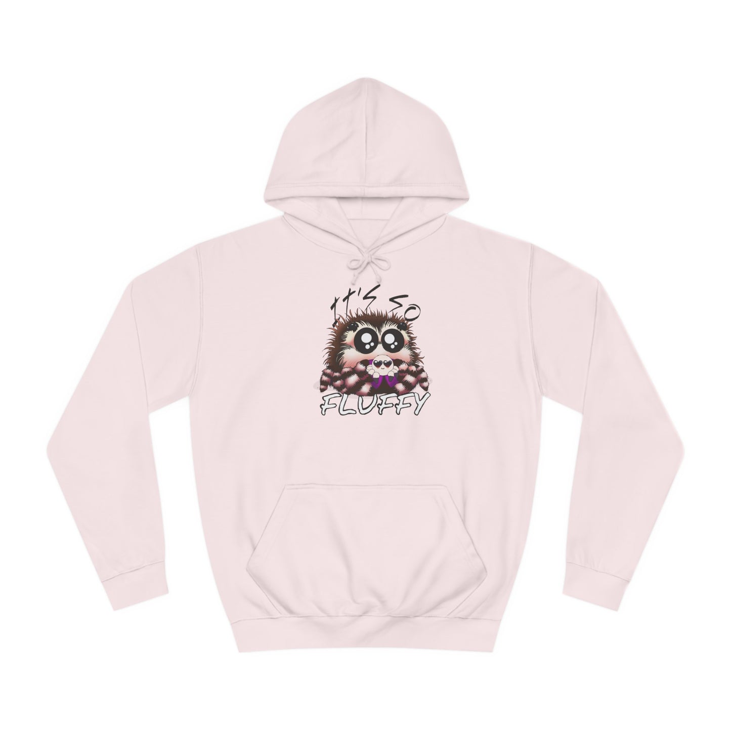 It’s So Fluffy! Kawaii Jumping Spider Hoodie