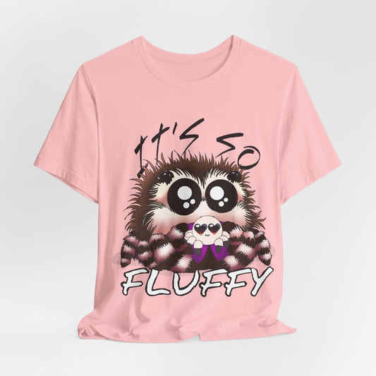 It’s So Fluffy! Kawaii Jumping Spider Graphic Tee
