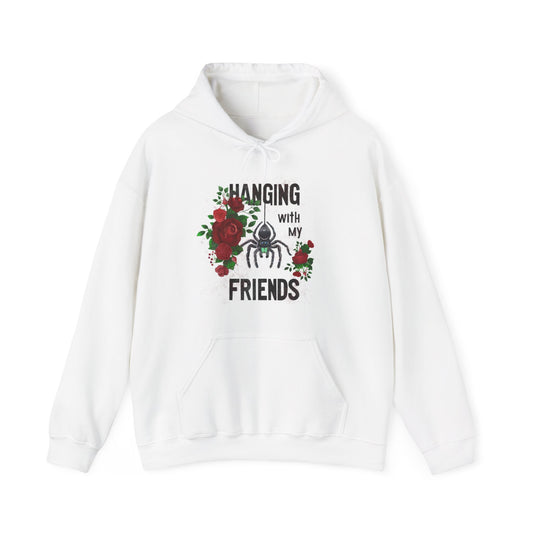 Hanging With My Friends Jumping Spider Hooded Sweatshirt